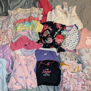 Baby girl newborn lot